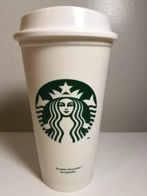 Travel To Go STARBUCKS 2012 Coffee Tumbler Reusable Plastic Cup Grande 16oz