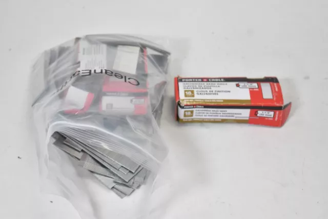 9lb Pack Porter Cable 18 Gauge 1-1/4" Brad Nails 5000~ Per Box PBN18125