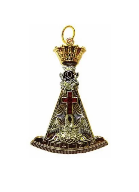 Masonic Knight of the Rose Croix 18th Degree Jewel Scottish Rite Masonry