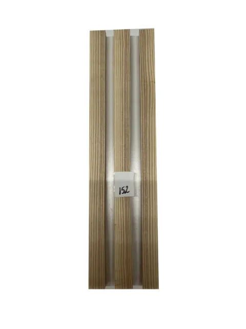 3 Pack, White Ash Stick Blanks Lumber Board-Wood Blanks  18"x 1"x 3/4"  #152