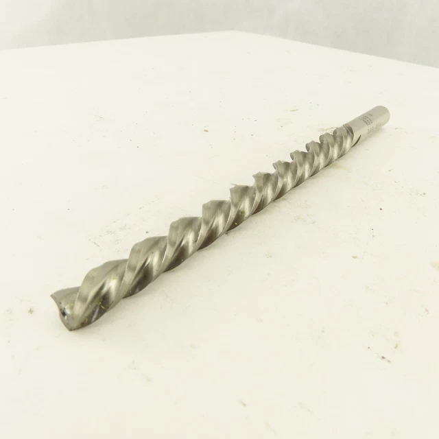 L & I 588 #8 Tapered Spiral Pin Reamer 0.505"-0.3971" 7/16" Shank