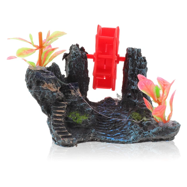 Fish Tank Landscape Decor Aquarium Hiding Cave Bridge Decorative Stone
