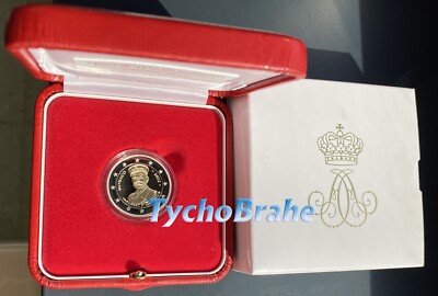 2 EURO MONACO 2022 PRINCE ALBERT I PRINCIPE ALBERTO PP PROOF BE FS