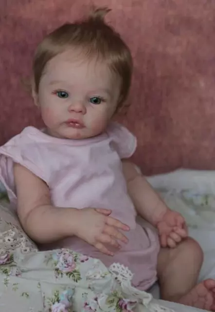 19IN/49CM Soft Cloth Body Reborn Baby Girl Doll - Princess Meadow