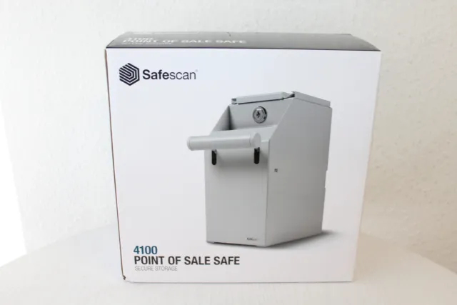 Safescan Point of Sale Safe 4100 Geldsicherungsbox Weiß 121-0275 Neu MwSt