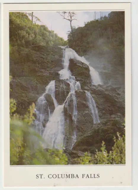 Australia TASMANIA TAS St Columba Waterfalls PYENGANA TP930 postcard c1980s-90s