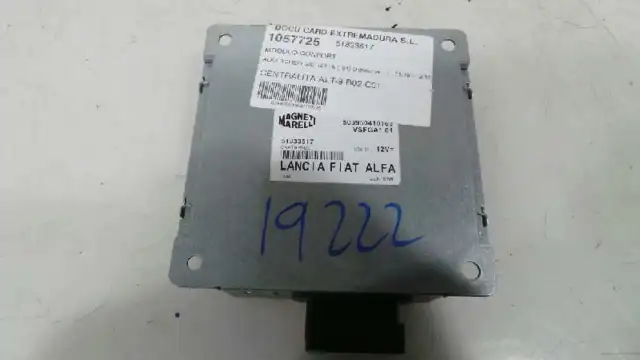 51833517 module confort pour ALFA ROMEO GIULIETTA 1.6 JTDM (940FXD1A) 1057725