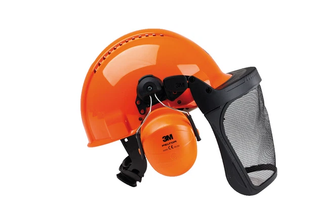 PELTOR Forsthelm G3000M H31 5C orange, Kopfgröße, 54-62 cm, KWF Profi, EN1731