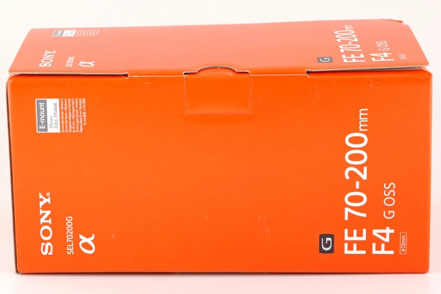 Objektiv Sony AF SEL FE 70-200 mm 1:4 G OSS Teleobjektiv E-Mount Vollformat NEU