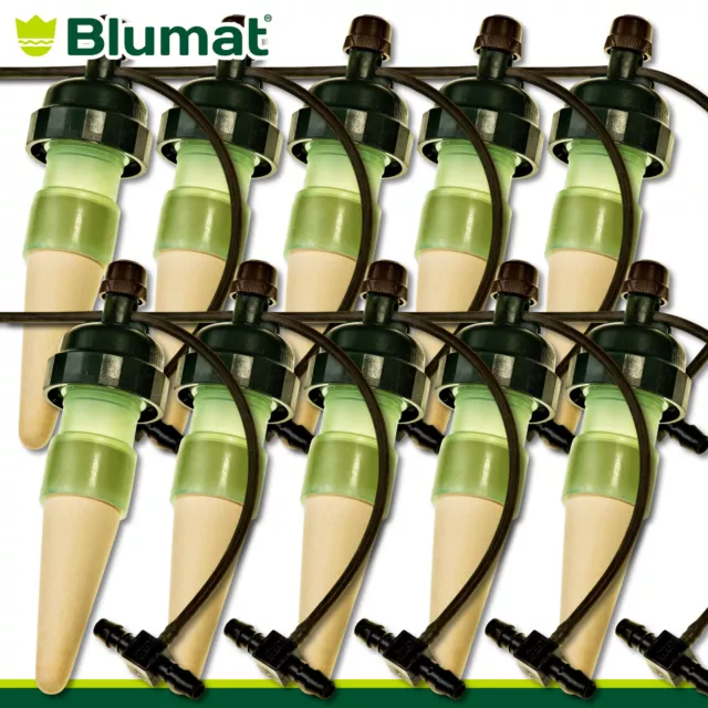 Blumat 10 X Tropf-System Avec Tuyau Goutte A Et Pièce en T Système D'Irrigation