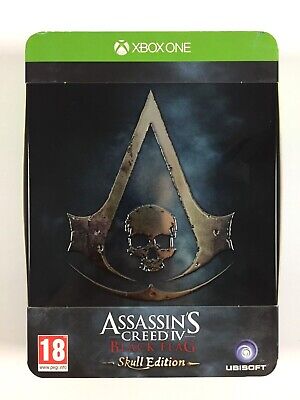 Assassin's Creed IV 4 Black Flag Skull Edition Collector / Jeu Xbox One Complet