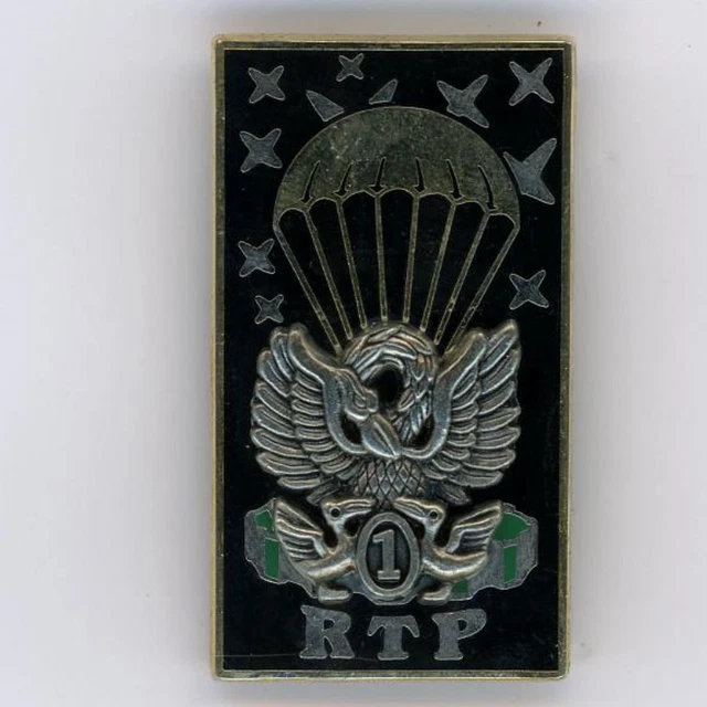 Paire D'Insignes De Collet RLA RTP - Régiment Du Train Parachutiste - Neuf