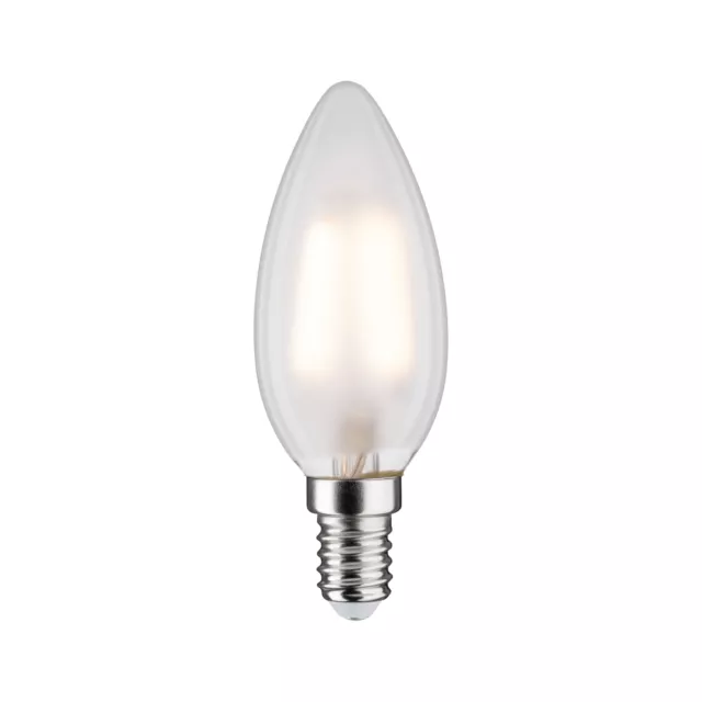 Paulmann LED Filament Leuchtmittel Kerze 4,5W =40W E14 matt 470lm warmweiß 2700K