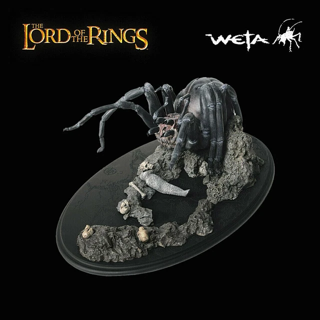 Lot 3 Figurines Shelob Toy Biz – Le Seigneur Des Anneaux – PVC 11-20 Cm