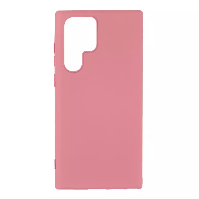 Funda de silicona Yatwin para Samsung Galaxy S22 Ultra Girl rosa