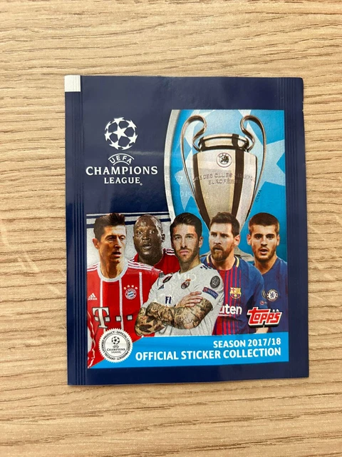 Paquet scellé Ligue des Champions 2017/18 Topps RC MBappe Chase