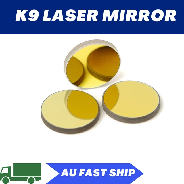 3 Specchi K9 Per Laser CO2 40W - Diametri 20mm E 25mm Per Raggio 10600nm - MCWlaser