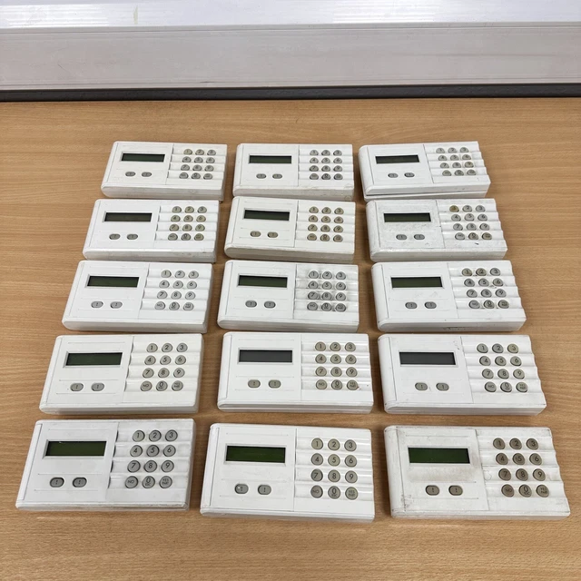 Lote de trabajo, sistemas de detección ABACUS, paquete de teclado LCD KP, stock antiguo, 15 teclados