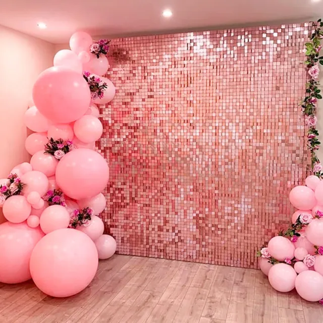 Tenda glitter sfondo festa sfondo decorazione matrimonio luccicante parete seq'EL