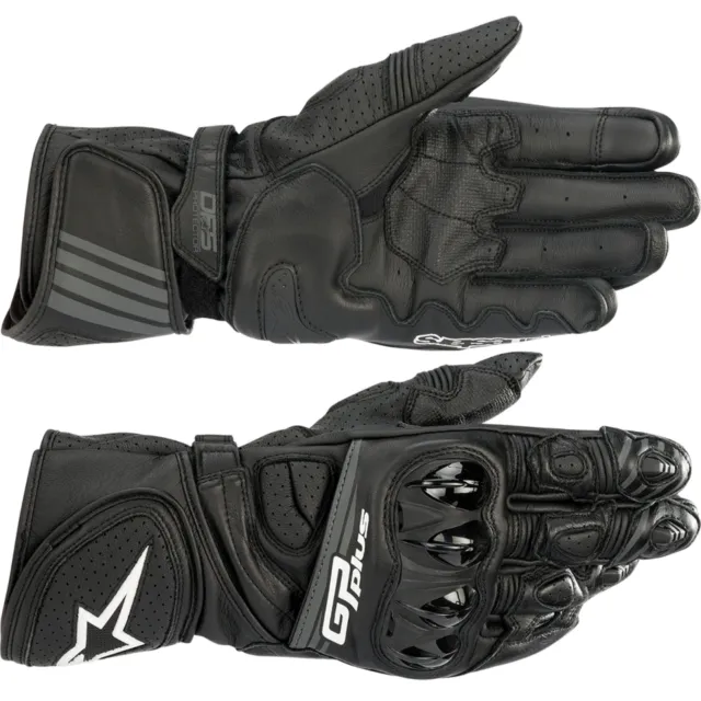 Alpinestars GP Plus R V2 Mens Leather Motorcycle Gloves Black