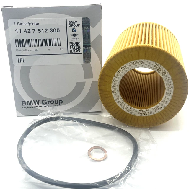 thumbnail image 2 of 2-Pack Engine Oil Filter Set For BMW E36 E39 E46 E53 E60 E83 320i - 11427512300 2 of 4