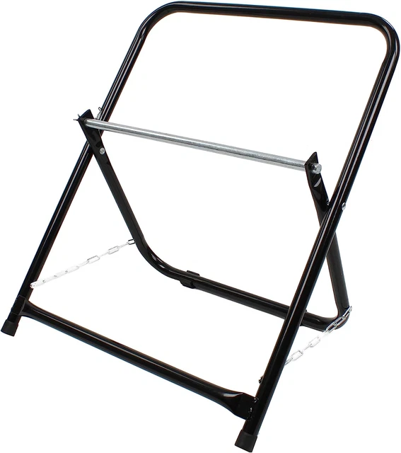 Wire Spool Rack Cable Caddy, Black - Wiring Spool Dispenser Bulk Cable Holder, E