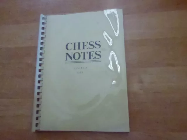 Chess Notes by Edward Winter