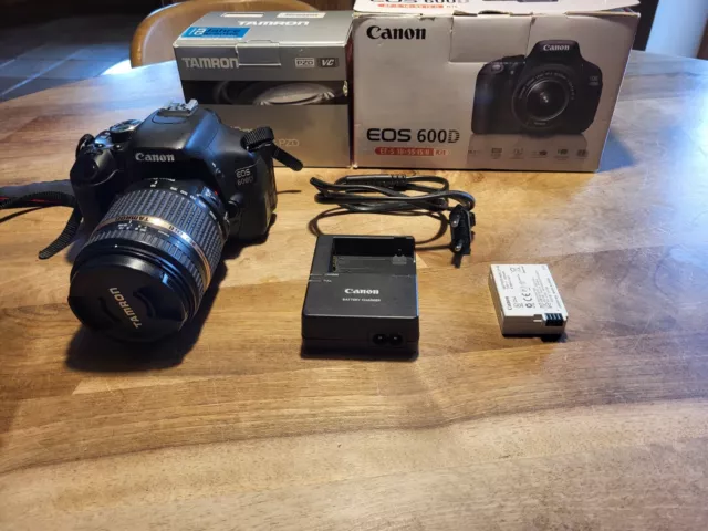 Canon EOS 600D mit Tamron 18-270mm 3.5-6.3 Di II VC PZD Objektiv