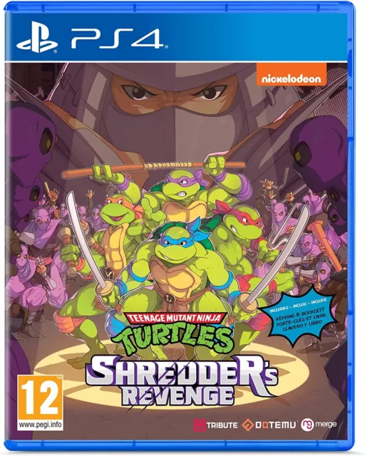 Teenage Mutant Ninja Turtles: Shredder's Revenge (PS4) Import Region Free