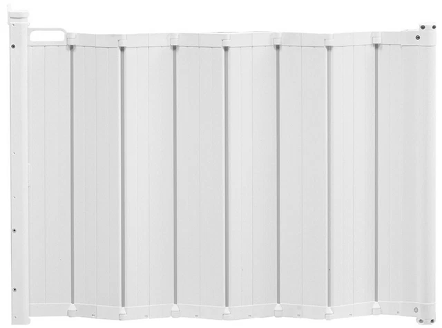 Puerta de seguridad Guard Me by BabyDan (ancha) - blanca
