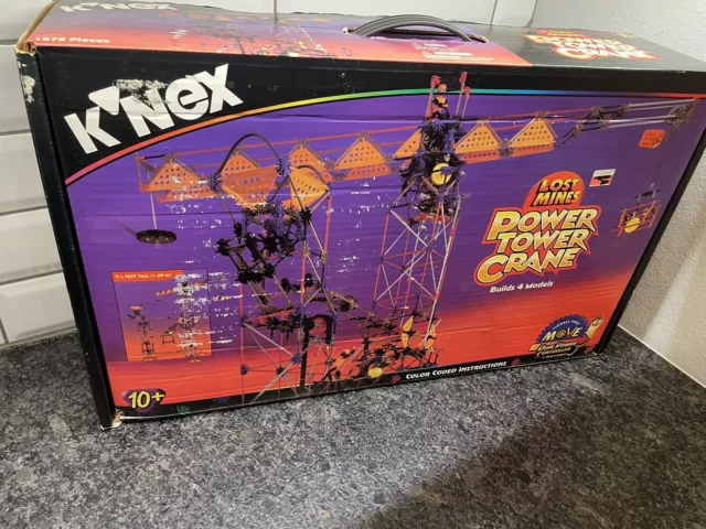 K'NEX Lost Mines Power Tower Crane - Construction Model NEW 63149 - FREE SHIP