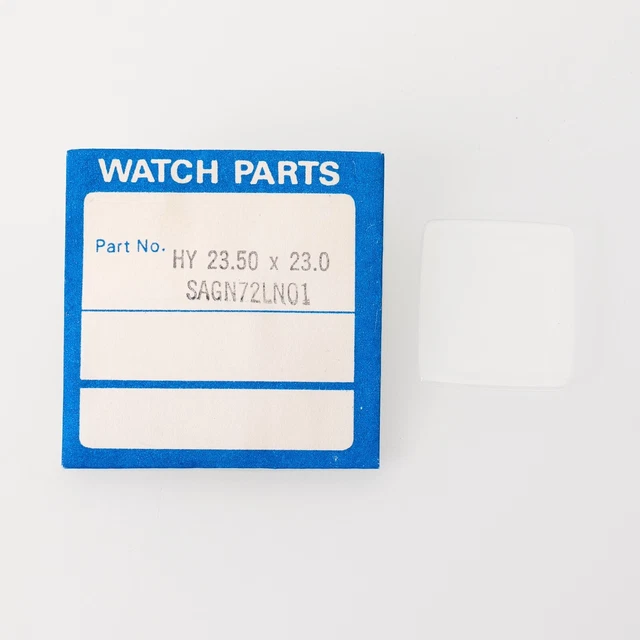 NOS SEIKO WATCH Crystal Part SAGN72LN01 Replacement Brand New Old Stock