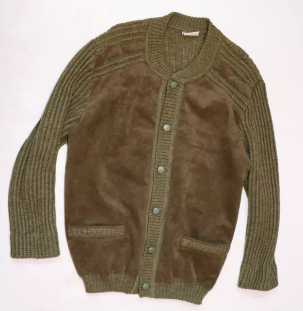 STRICKMEISTER HERREN STRICK TIROLER TRACHTEN WALK JACKE JANKER Gr. 52 FASCHING