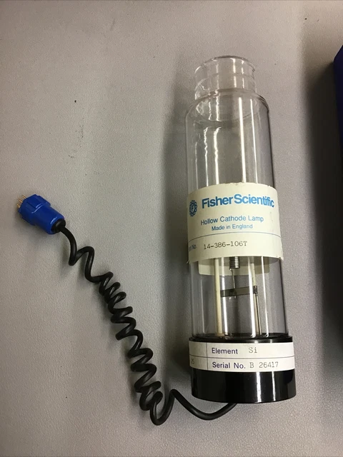 Fisher  Scientific Hollow Cathode Lamp 14-386-106T Element Si (B252)