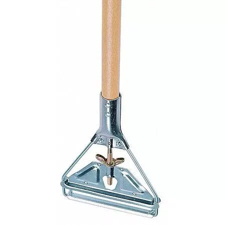 Rubbermaid Commercial Fgh516000000 Wet Mop Handle,Large,Steel Head