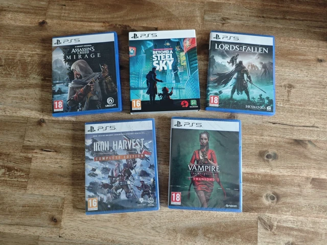 LOT De Jeux PS5 – Tous En état Comme Neuf – Plusieurs Titres PlayStation 5