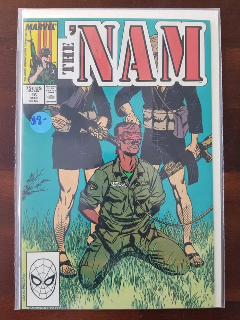 The 'Nam #16 NM Marvel Comics Copper Age $2 Bin Dive - Gemini Shipping