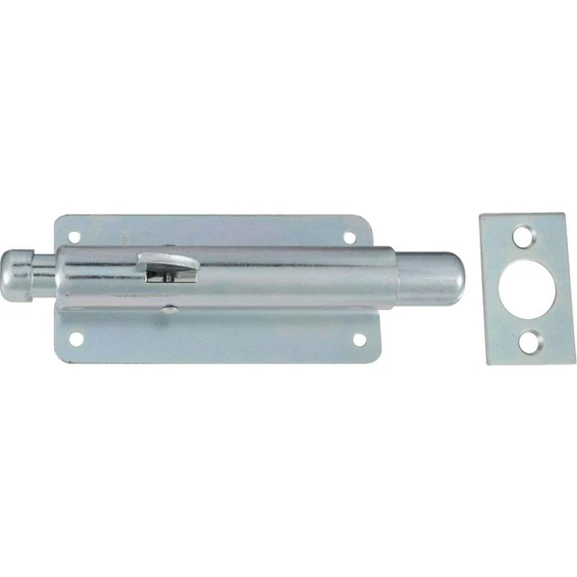 National Zinc Steel Door Foot Bolt N151027 Pack of 18 National N151027
