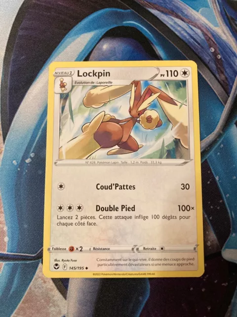 Carte Pokémon Lockpin 145/195 - EB12 Tempête Argentée
