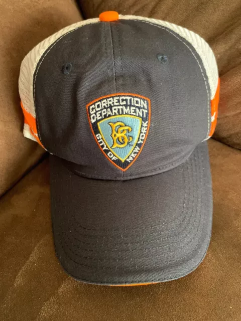 New York City Correction Department Baseball Cap Brooklyn Cyclones SGA Snap Back