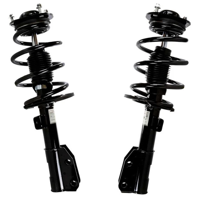Complete Front Struts With Coil Springs For Buick Enclave, Chevy Traverse, GMC Acadia, Saturn Outlook