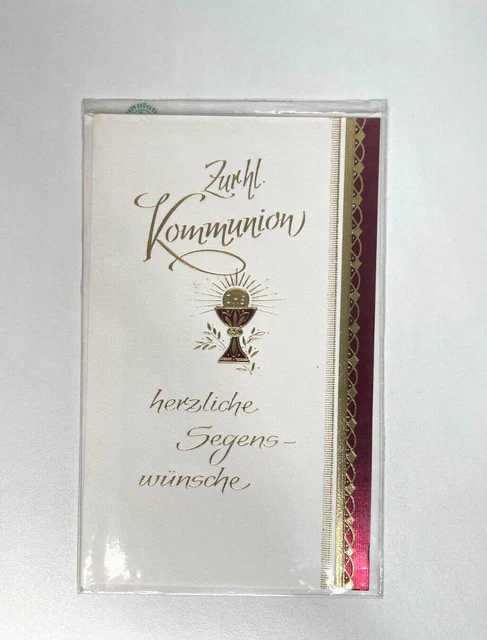 Kommunion Karte Mit Umschlag, Unverpackt, Bunter Fisch, Jeder Ist Besonders, 2,99