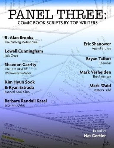 PANEL THREE: COMIC Book Scripts by Top Writers by Waid, Mark EUR 33,26 ...