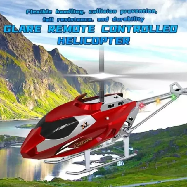 RC Helicopter 2.5CH Remote Control Airplane Kids Toy For Children Boys Gifts AU