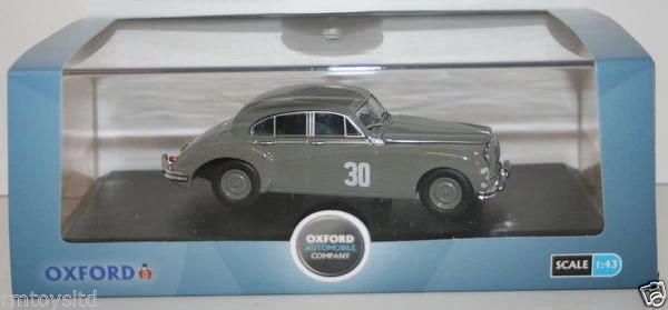 Oxford 1/43 Scale JAGV11001 - Jaguar MKVIIM Birch Grey