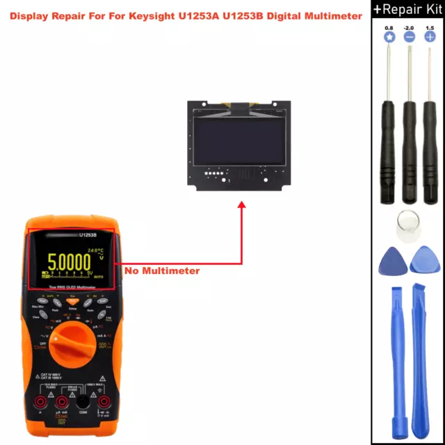 OLED Display For Keysight U1253A U1253B Handheld Digital Multimeter Part Replace