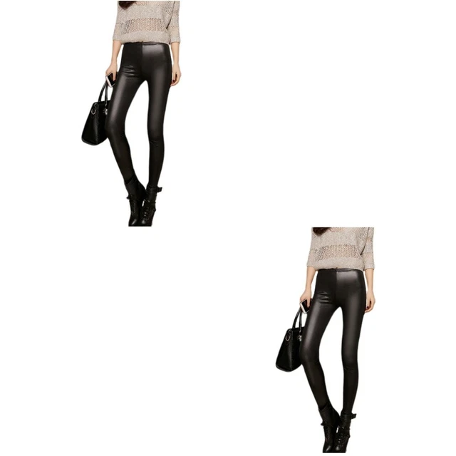 2x Legging Pantaloni per Le Donne Inverno Leggings