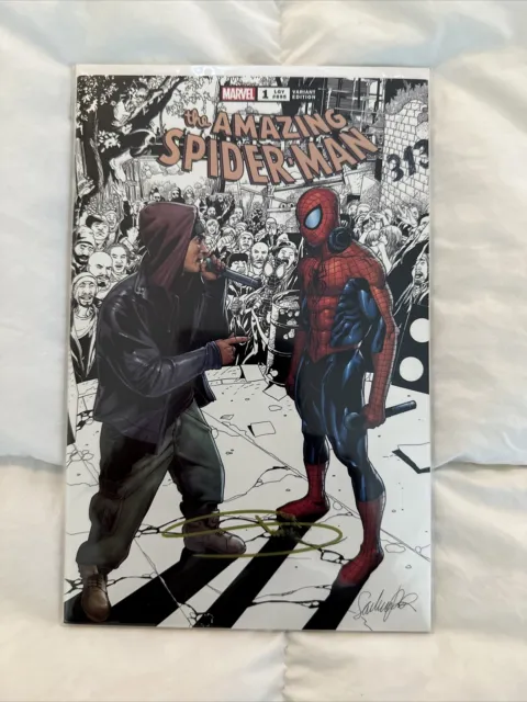 The Amazing Spider-Man (2022) #1 – Eminem Spotlight Variant (Signed) In Hand!