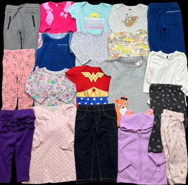 Baby Girl 12-18 Months Carter's GAP Winter Shirts Pants Dress Hoodie Clothes Lot