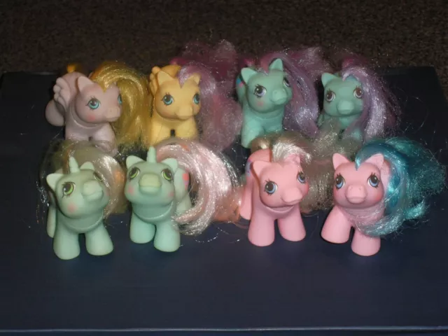 My little Pony G1 4 Pairs of Newborn Twins